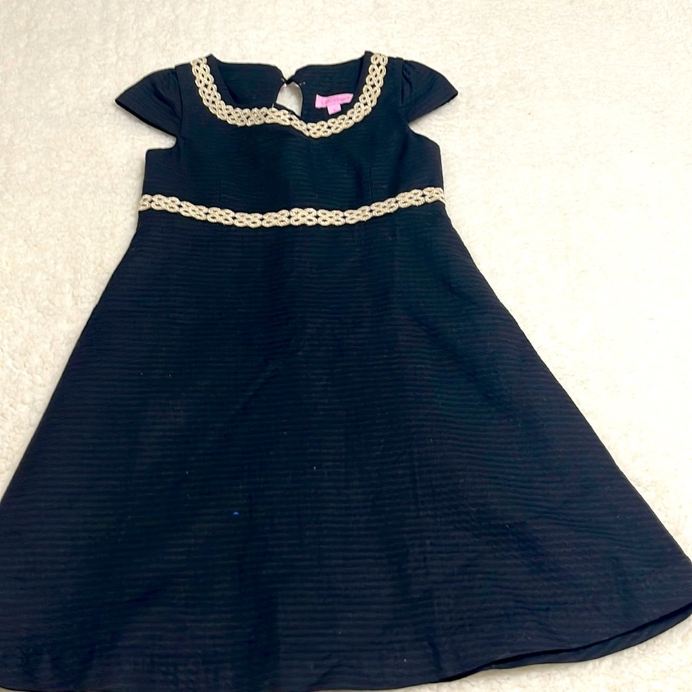 Blue & Gold Lilly Pulitzer Dress size 10